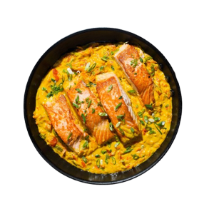Salmon curry