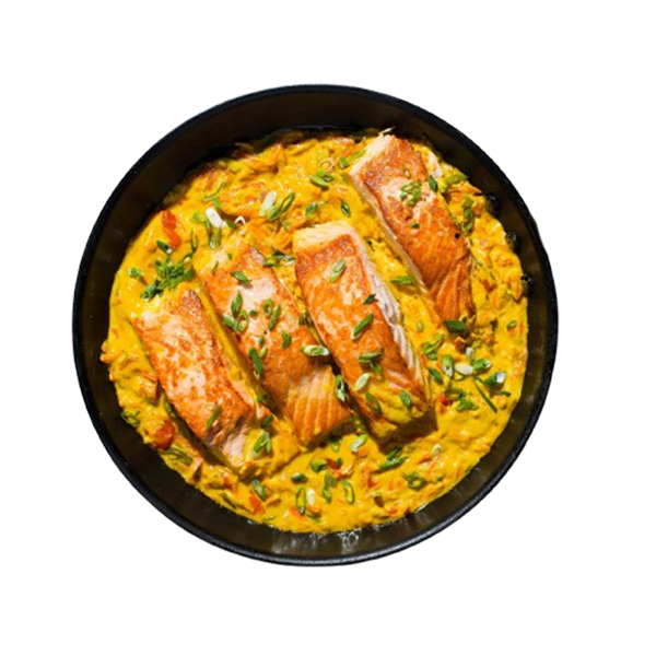 Salmon curry